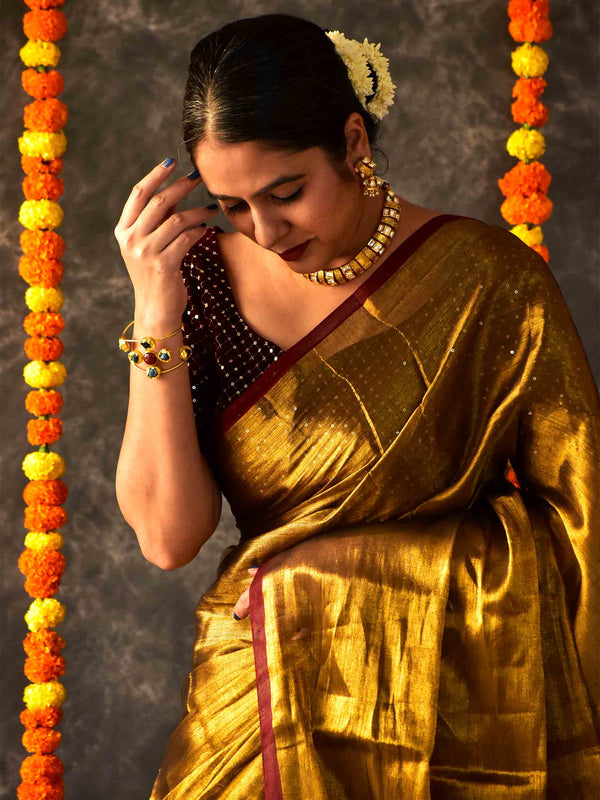 Suhaani shaam - Tissue Saree